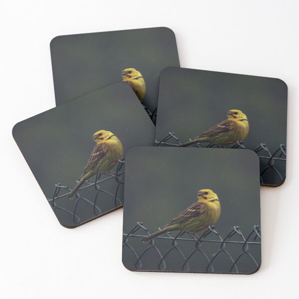 Item preview, Yellowhammer in the rain designed and sold by WildEncounters.