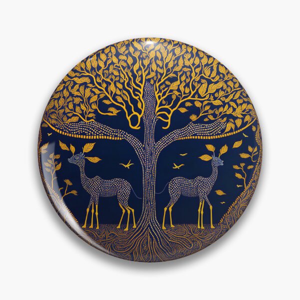 Item preview, Deer under the Tree-3 designed and sold by itsy-beetsy.