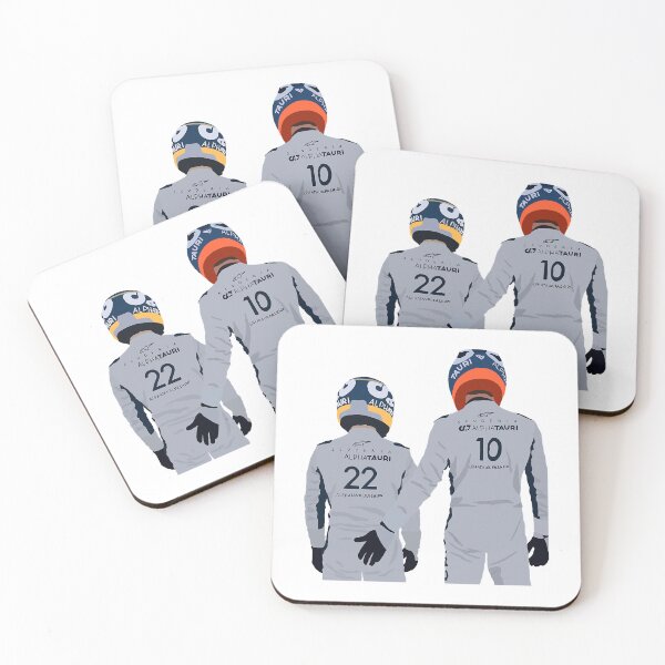 Item preview, Pierre Gasly and Yuki Tsunoda designed and sold by keatinglatrisha.