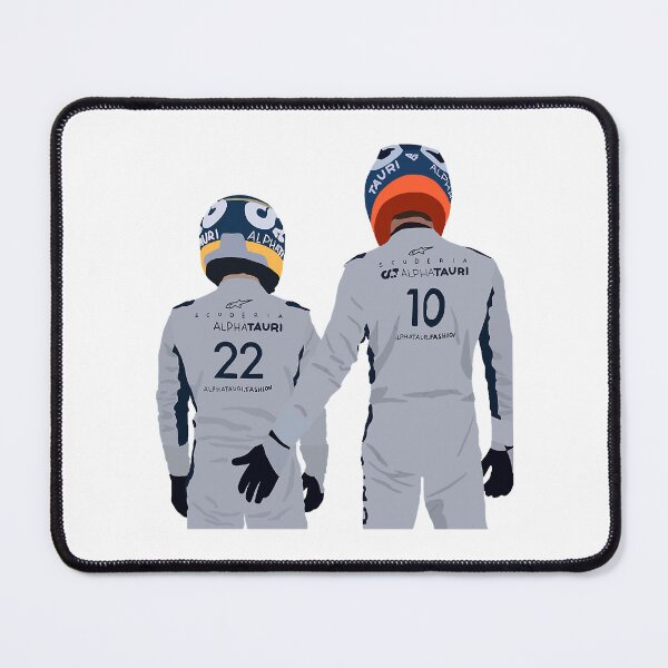 Item preview, Pierre Gasly and Yuki Tsunoda designed and sold by keatinglatrisha.