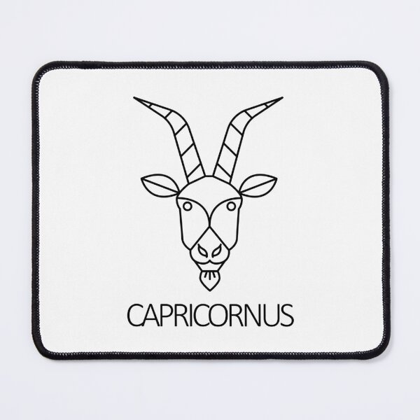 Item preview, Capricornus Zodiac Sign - Black designed and sold by SimpleWorksSK.