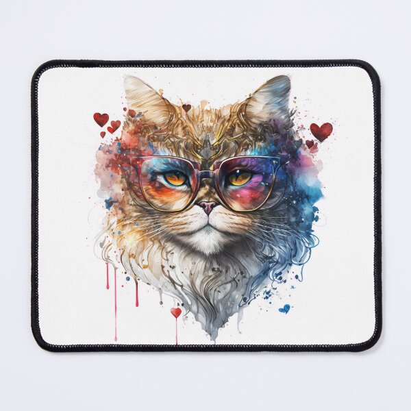 Item preview, Cool cat with sunglasses designed and sold by Aliaksandr Kudlakou.