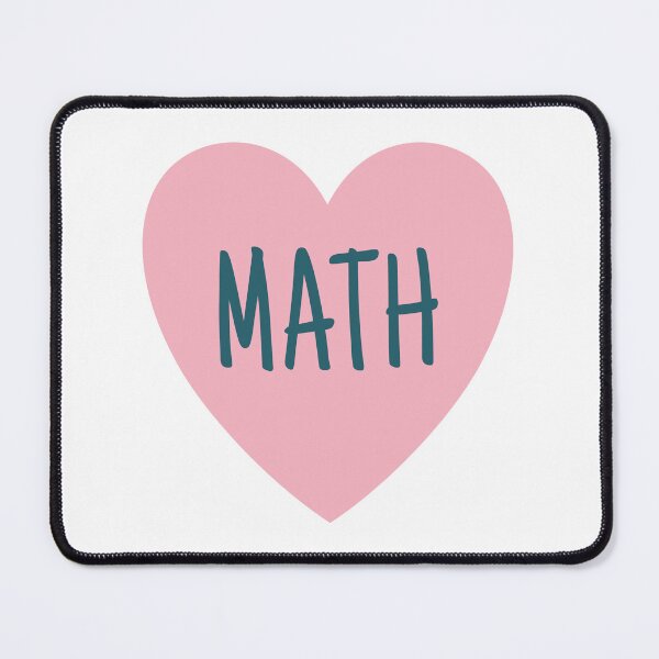 Item preview, Love Math heart designed and sold by Think4Prints.