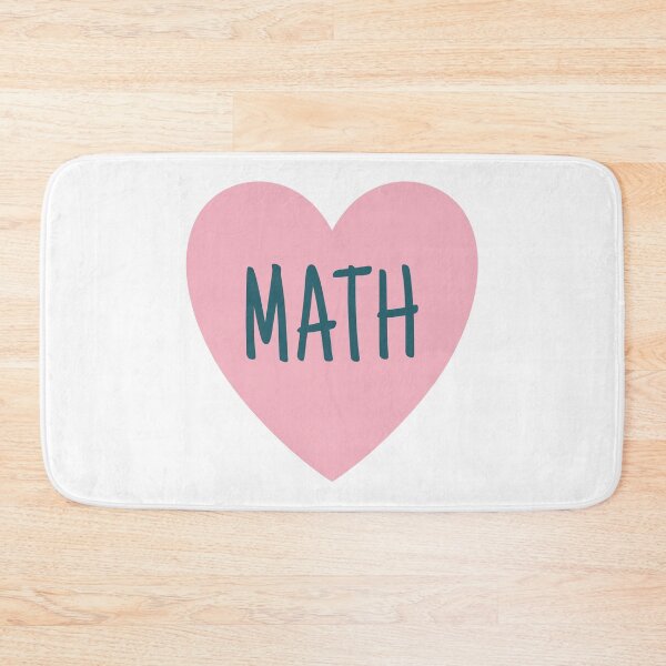 Item preview, Love Math heart designed and sold by Think4Prints.