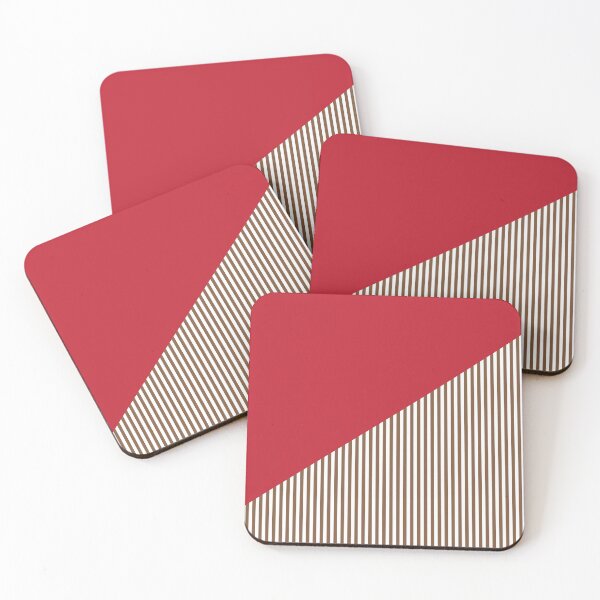 Item preview, Triangle and Stripes | Mixed Patterns | Brown and Red designed and sold by rsty11.