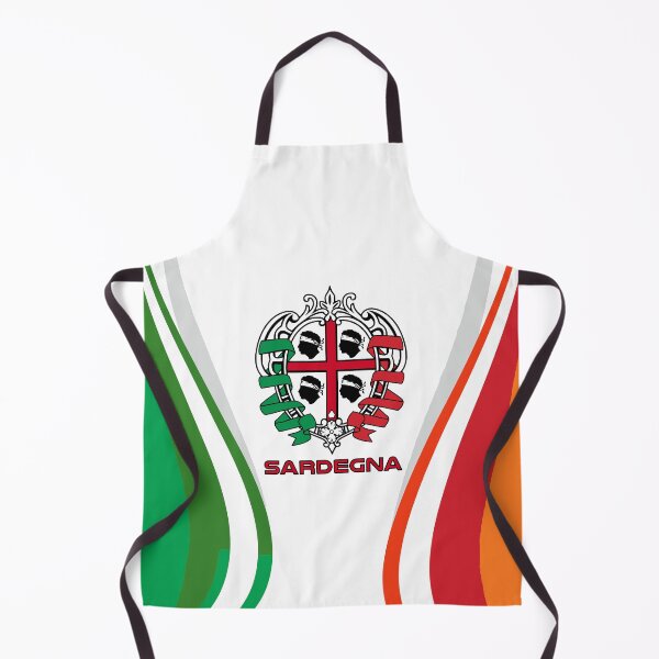 Item preview, Sardegna - Sardinia - Italian flag and 4 Mori Rétro - Coat of arms designed and sold by miskaralise.