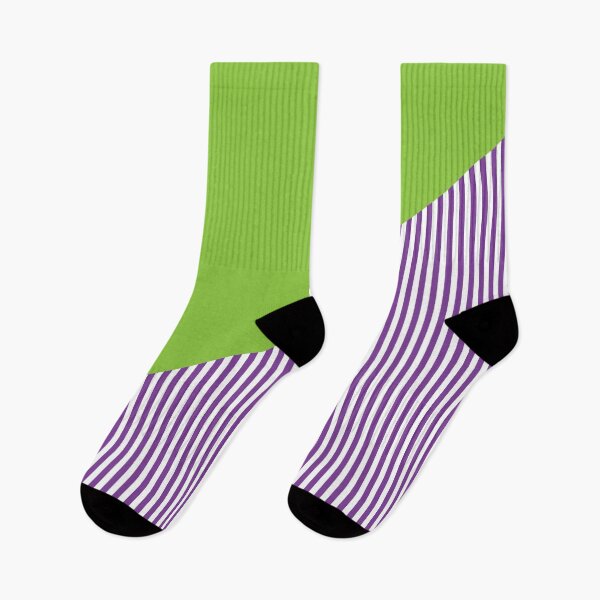 Item preview, Triangle and Stripes | Mixed Patterns | Purple and Apple Green designed and sold by rsty11.