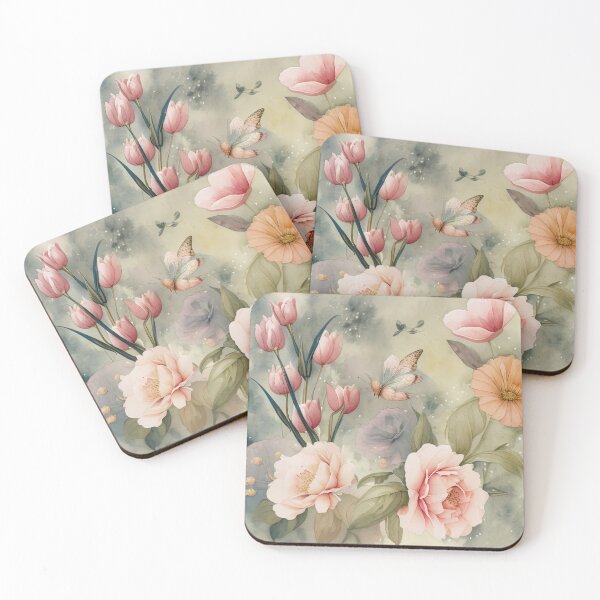 Item preview, Throw Pillow With Beautiful Floral Pattern - Grandma Chic Home Decor designed and sold by Sowari-Pillows.