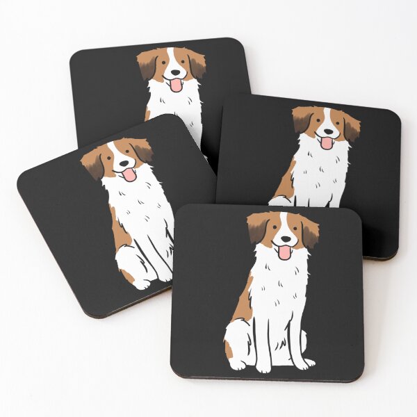 Item preview, Nederlandse kooikerhondjes dog cute illustration  designed and sold by Yarafantasyart.