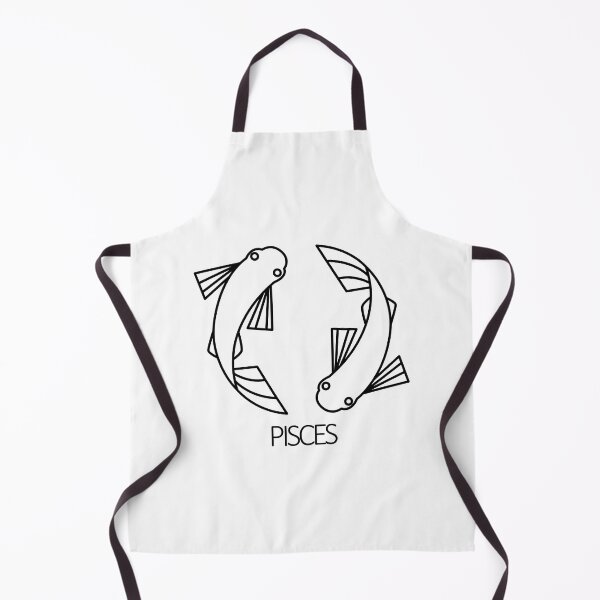 Item preview, Pisces Zodiac Sign - Black designed and sold by SimpleWorksSK.