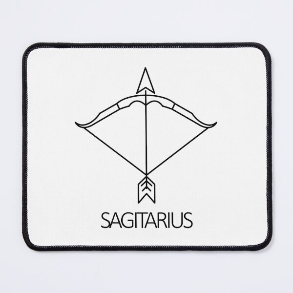 Item preview, Sagitarius Zodiac Sign - Black designed and sold by SimpleWorksSK.