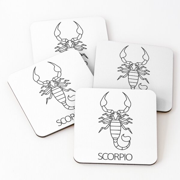 Item preview, Scorpio Zodiac Sign - Black designed and sold by SimpleWorksSK.