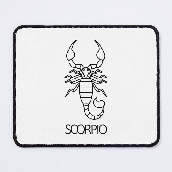 Item preview, Scorpio Zodiac Sign - Black designed and sold by SimpleWorksSK.