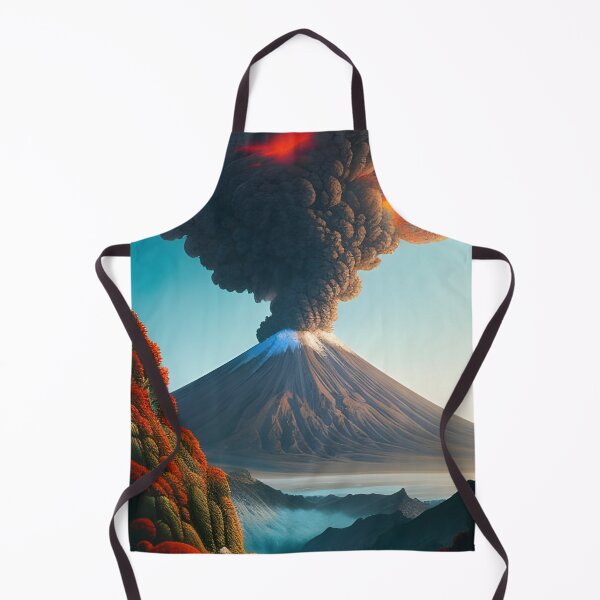 Item preview, Volcanic Fury: A Digital AI Fantasy Landscape designed and sold by stine1.