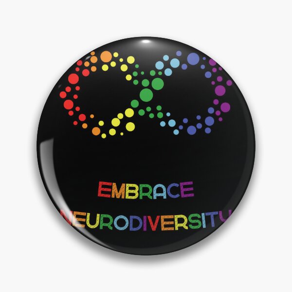 Item preview, Embrace Neurodiversity. Colorful Infinity Sign designed and sold by Rebel-Design.