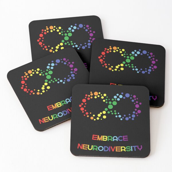 Item preview, Embrace Neurodiversity. Colorful Infinity Sign designed and sold by Rebel-Design.