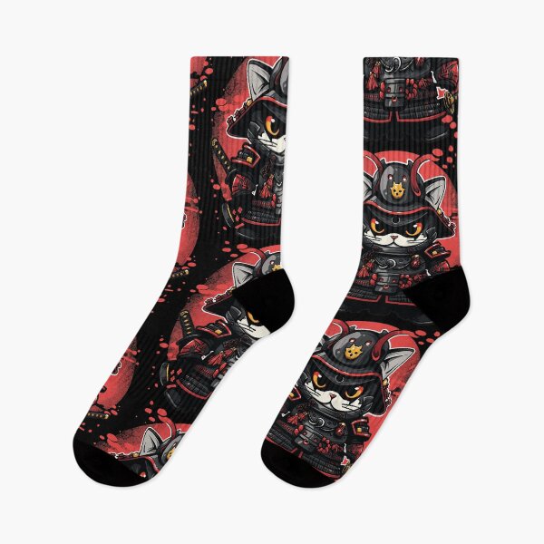 Item preview, Kawaii Samurai Cat designed and sold by FurFashion.