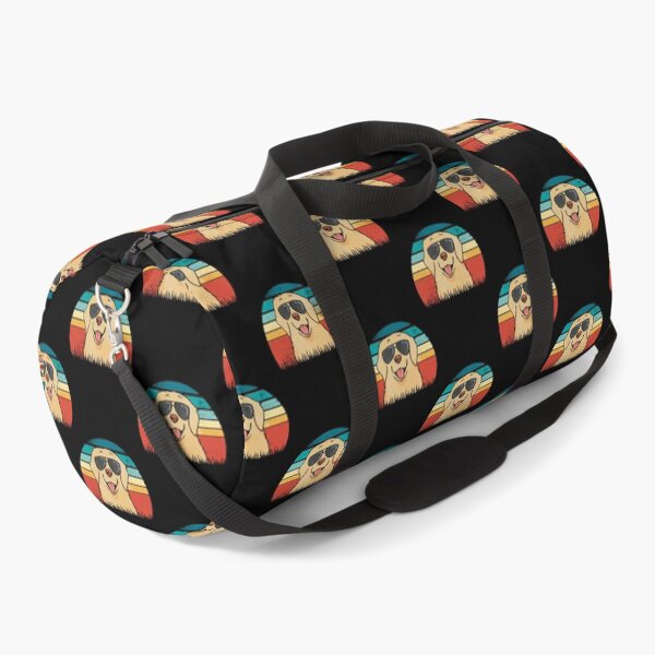 Item preview, Retro Sunset Cool Golden Retriever designed and sold by Golden Turtle Studio.