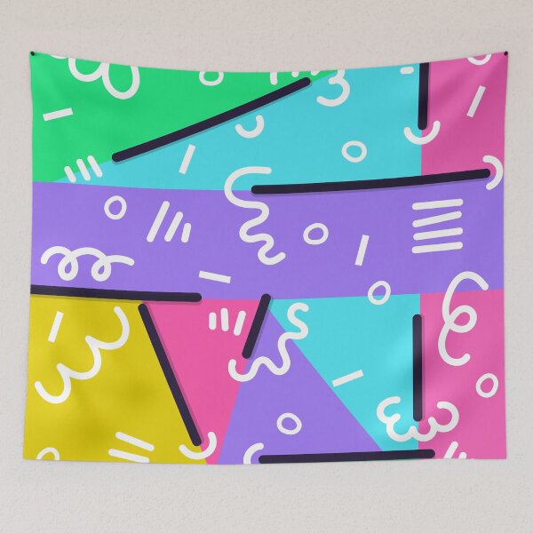 Item preview, Retro Memphis style patterns designed and sold by Cosmodoody.
