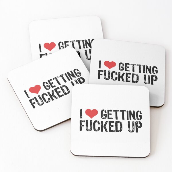 Item preview, I Love Getting Fucked Up designed and sold by The "I Love Everything" Shop.