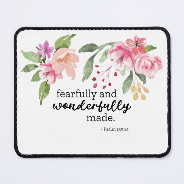 Item preview, Fearfully and Wonderfully Made Psalm 139 14 designed and sold by amazingjoy.