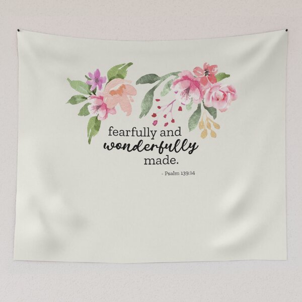 Item preview, Fearfully and Wonderfully Made Psalm 139 14 designed and sold by amazingjoy.
