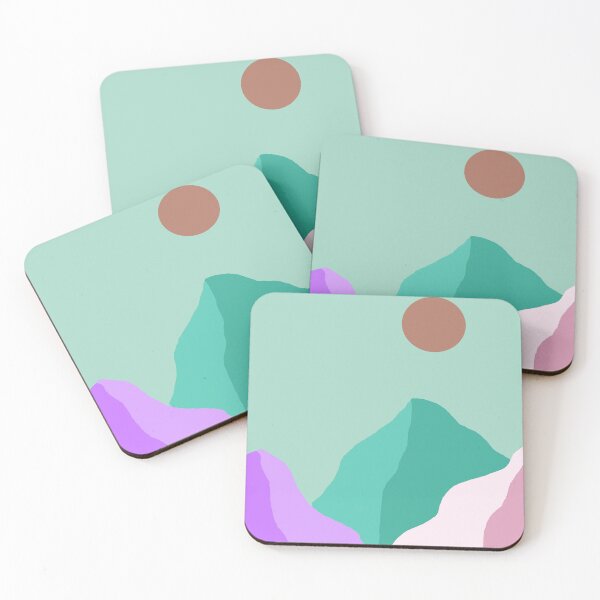 Item preview, Teal Mountain-Scape designed and sold by The-Groovy-Co.