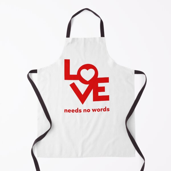 Item preview, Love needs no words designed and sold by Thirdsun.