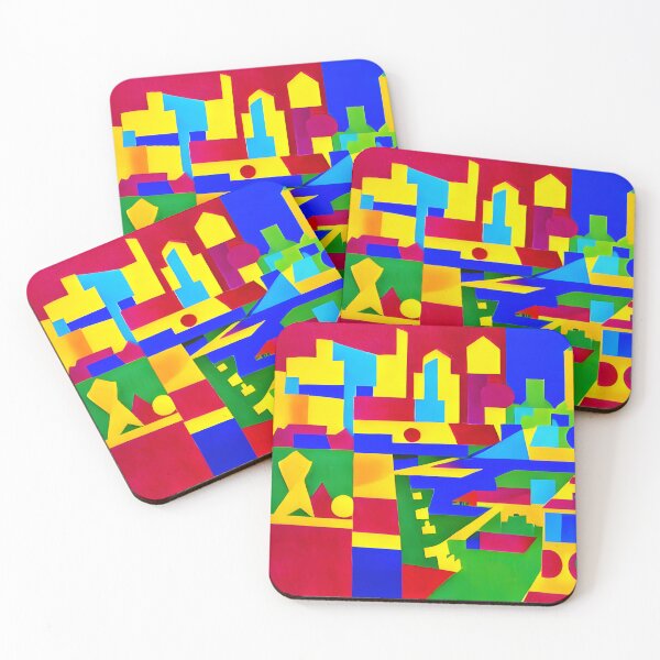 Item preview, Skyline in the style of famous art No. 56 designed and sold by CRAFTER-MEDIA.
