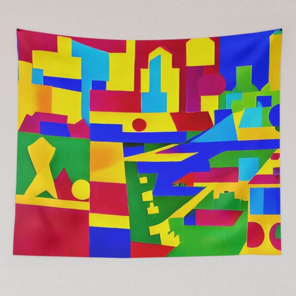 Item preview, Skyline in the style of famous art No. 56 designed and sold by CRAFTER-MEDIA.