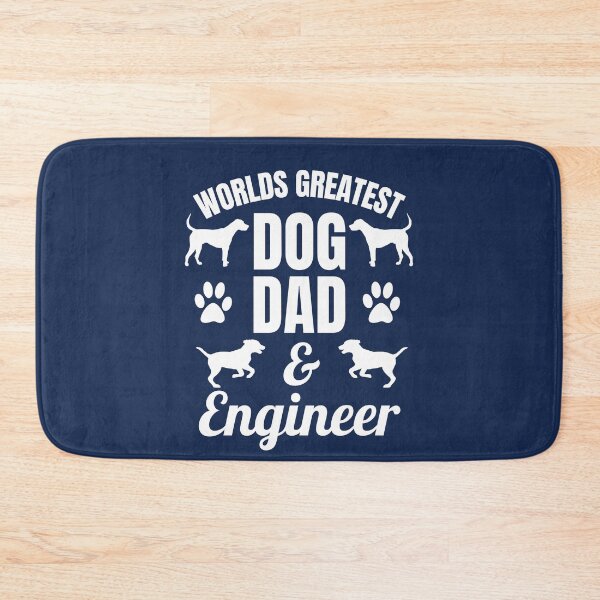 Item preview, Worlds Greatest Dog Dad And Engineer | Featuring An Alternative Design On Selected Products designed and sold by McThingummy.