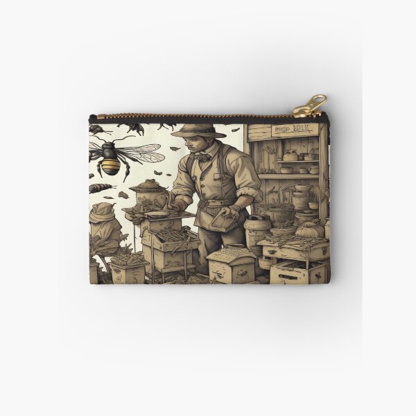 Item preview, Vintage bees pattern design designed and sold by shadowartsss.