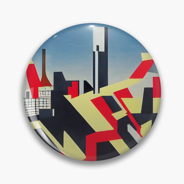 Item preview, Skyline in the style of famous art No. 54 designed and sold by CRAFTER-MEDIA.