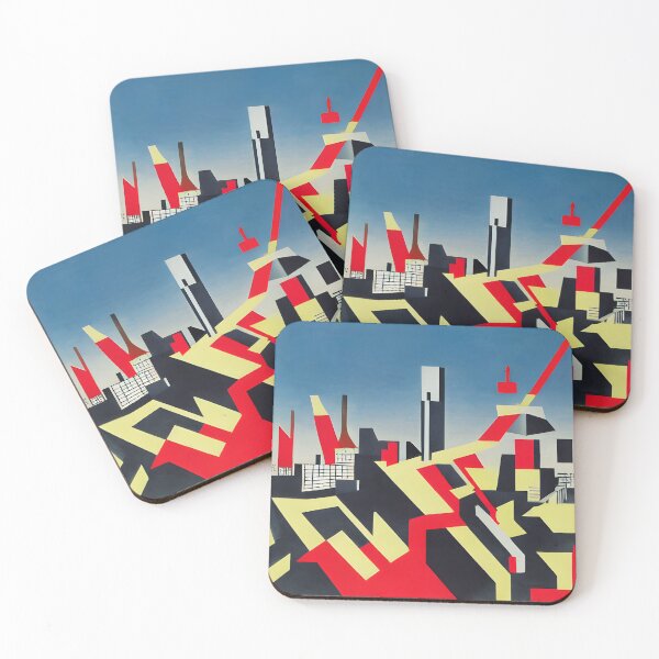 Item preview, Skyline in the style of famous art No. 54 designed and sold by CRAFTER-MEDIA.