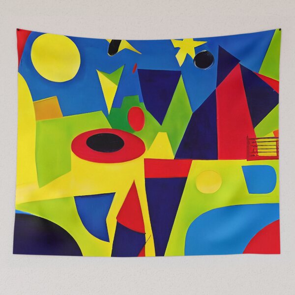 Item preview, Skyline in the style of famous art No. 53 designed and sold by CRAFTER-MEDIA.