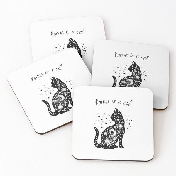 Item preview, Karma is a Cat - Taylor Swift Midnights designed and sold by bombalurina.