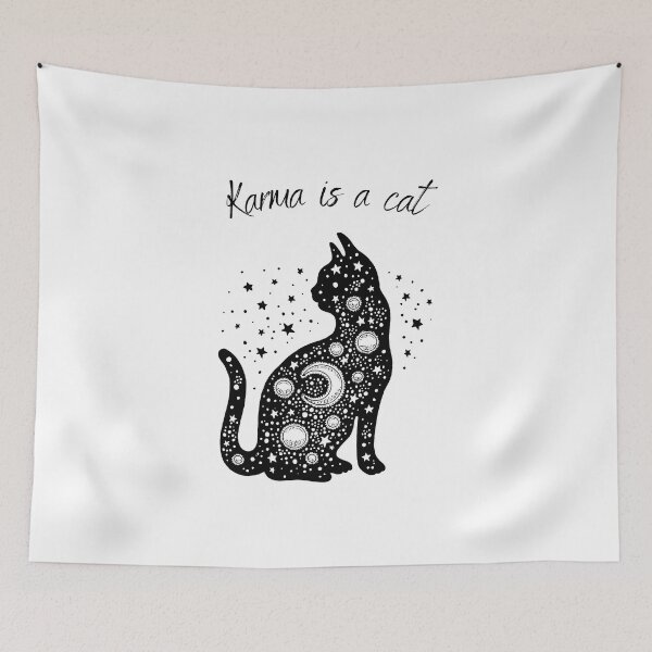 Item preview, Karma is a Cat - Taylor Swift Midnights designed and sold by bombalurina.