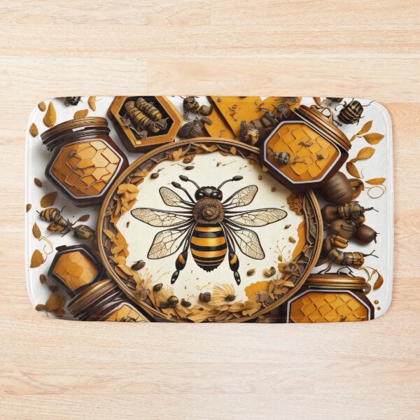 Item preview, Vintage 3d bees pattern  designed and sold by shadowartsss.
