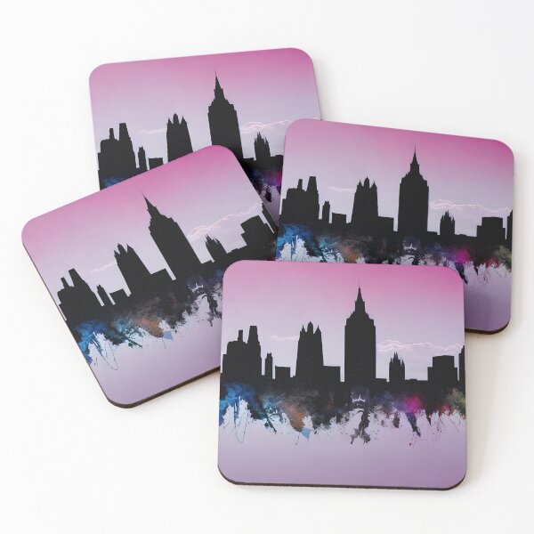 Item preview, Skyline in the style of famous art No. 49 designed and sold by CRAFTER-MEDIA.