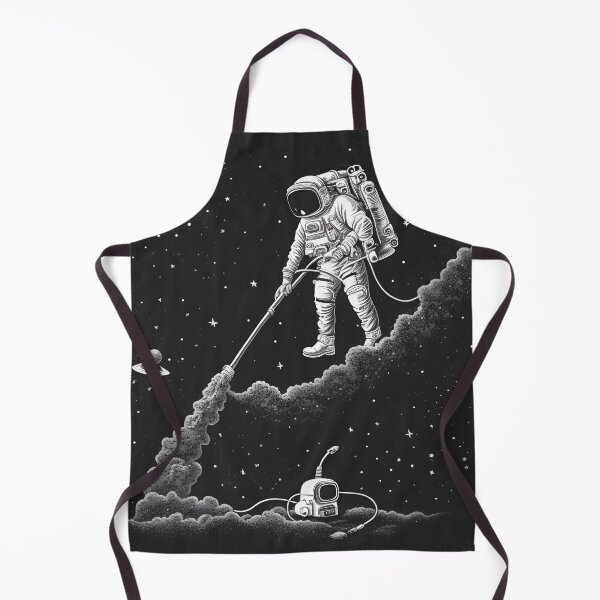 Item preview, Space Cleaner Duvet Covers Astronauts - Space Cleaner designed and sold by Kentala.