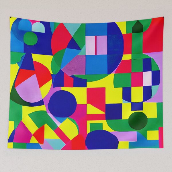 Item preview, Skyline in the style of famous art No. 48 designed and sold by CRAFTER-MEDIA.
