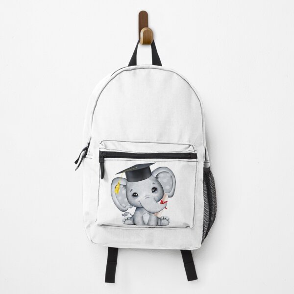 Item preview, Graduate Elephant in Cap The Best Student Watercolor Image Decor   designed and sold by adlydesigns.