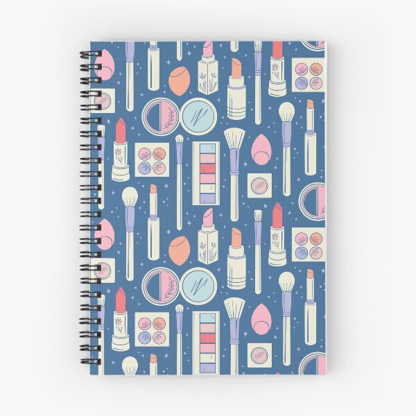 Item preview, Makeup and Brushes on Blue designed and sold by SarahDCreative.