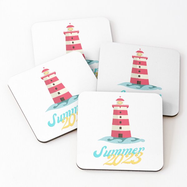 Item preview, Retro Summer Lighthouse 2023 designed and sold by Thirdsun.