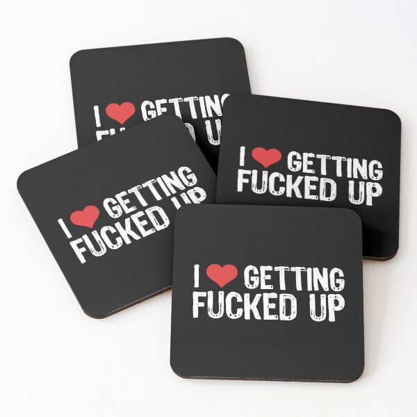 Item preview, I Love Getting Fucked Up designed and sold by The "I Love Everything" Shop.