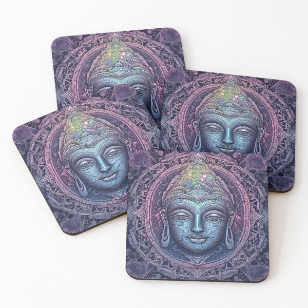 Item preview, Buddha Purple Mandala  designed and sold by mark ashkenazi.
