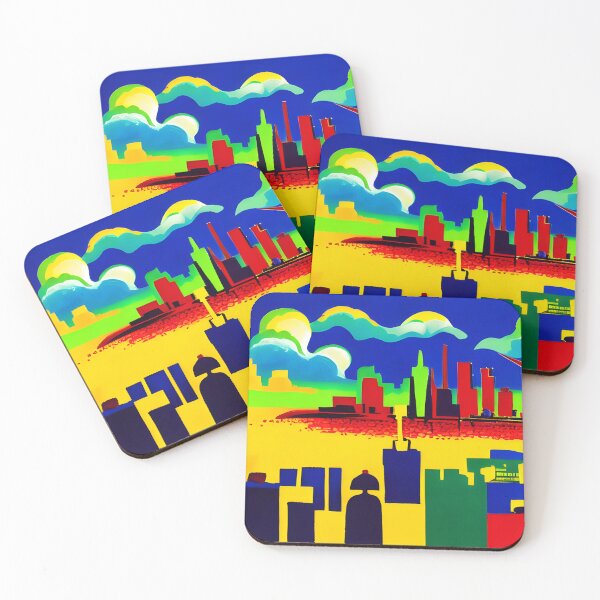 Item preview, Skyline in the style of famous art No. 46 designed and sold by CRAFTER-MEDIA.
