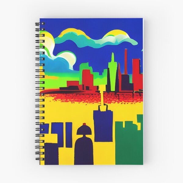 Item preview, Skyline in the style of famous art No. 46 designed and sold by CRAFTER-MEDIA.