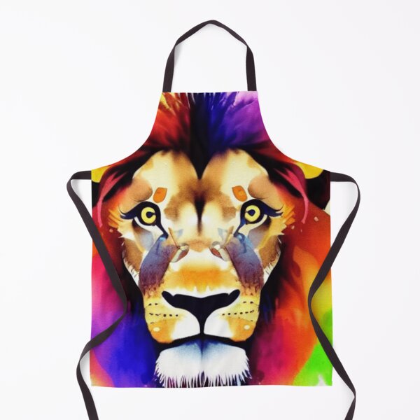 Item preview, Cute Lion in watercolour style designed and sold by Puppy Paws.