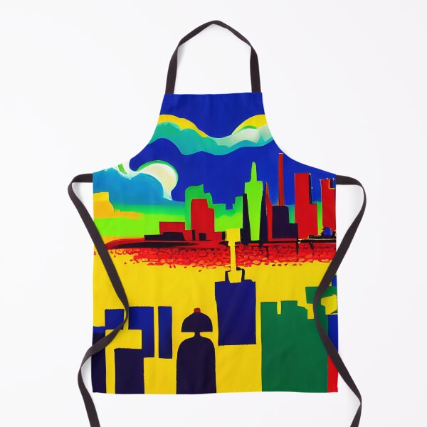 Item preview, Skyline in the style of famous art No. 46 designed and sold by CRAFTER-MEDIA.